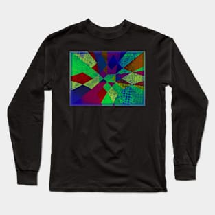 Color Geometry Long Sleeve T-Shirt